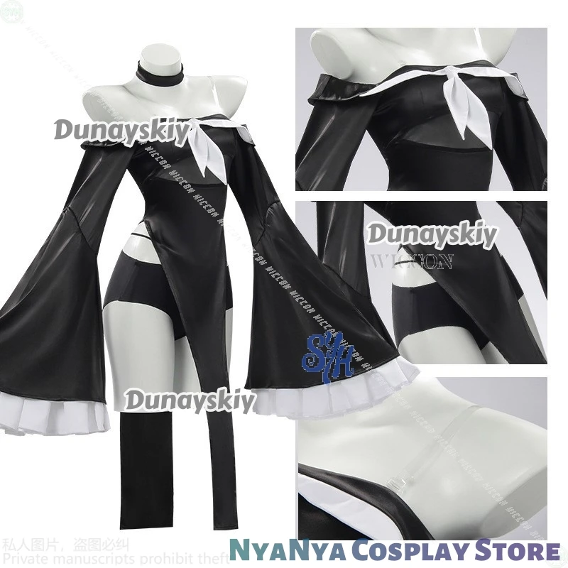 애니메이션 게임 블루 아카이브 코스프레 플라나 의상 할로윈 유니폼 역할 놀이 섹시한 수녀 복장 란제리 악마 잠옷 로리타 할로윈