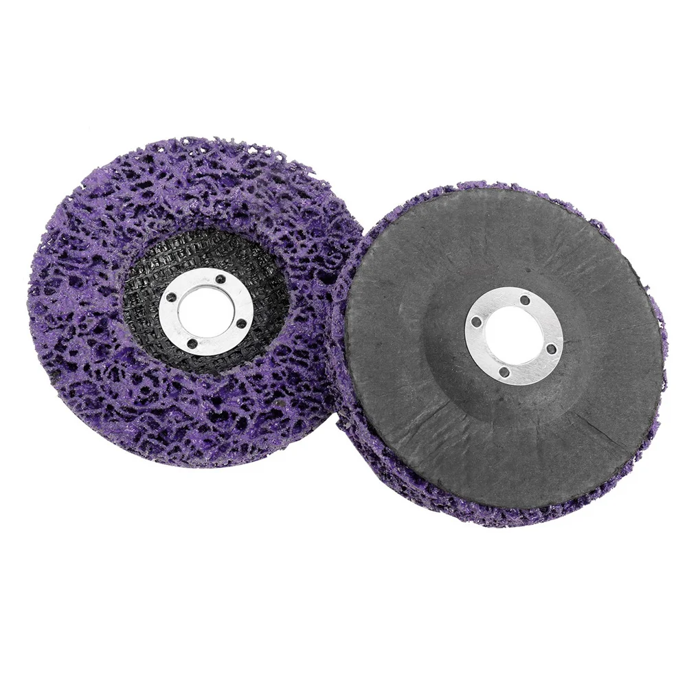 1pcs 100-125mm Poly Strip Disc Abrasive Wheel Paint Rust Remover Clean Grinding Wheels for Motorcycles Durable Angle Grinder Car