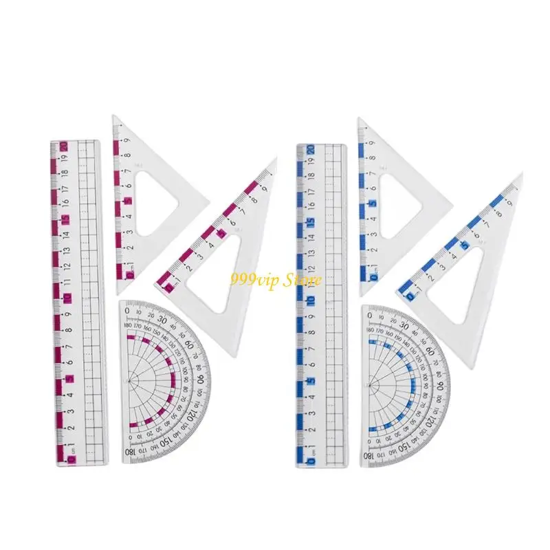 Công cụ hình học trường C90C được thiết lập với bộ đo âm thanh hình vuông bằng nhựa