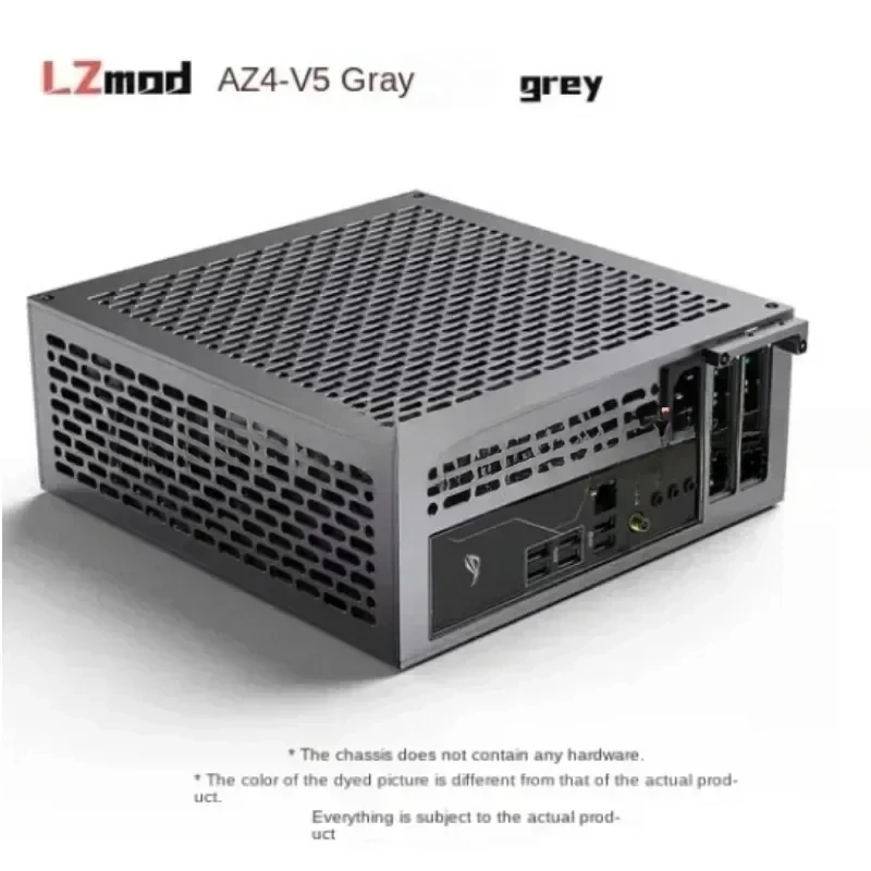 Lzmod 5L Mini A24-V5 Chassis A Single Display Double Slot Chamferer Biface Power Supply 1U Itx