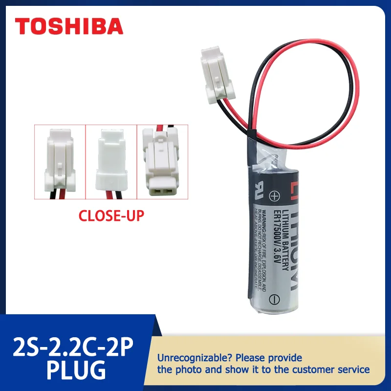 TOSHIBA ER17500V 3.6V Non Rechargeable Lithium Battery  Suitable for Yaskawa Robot HW1483880-A