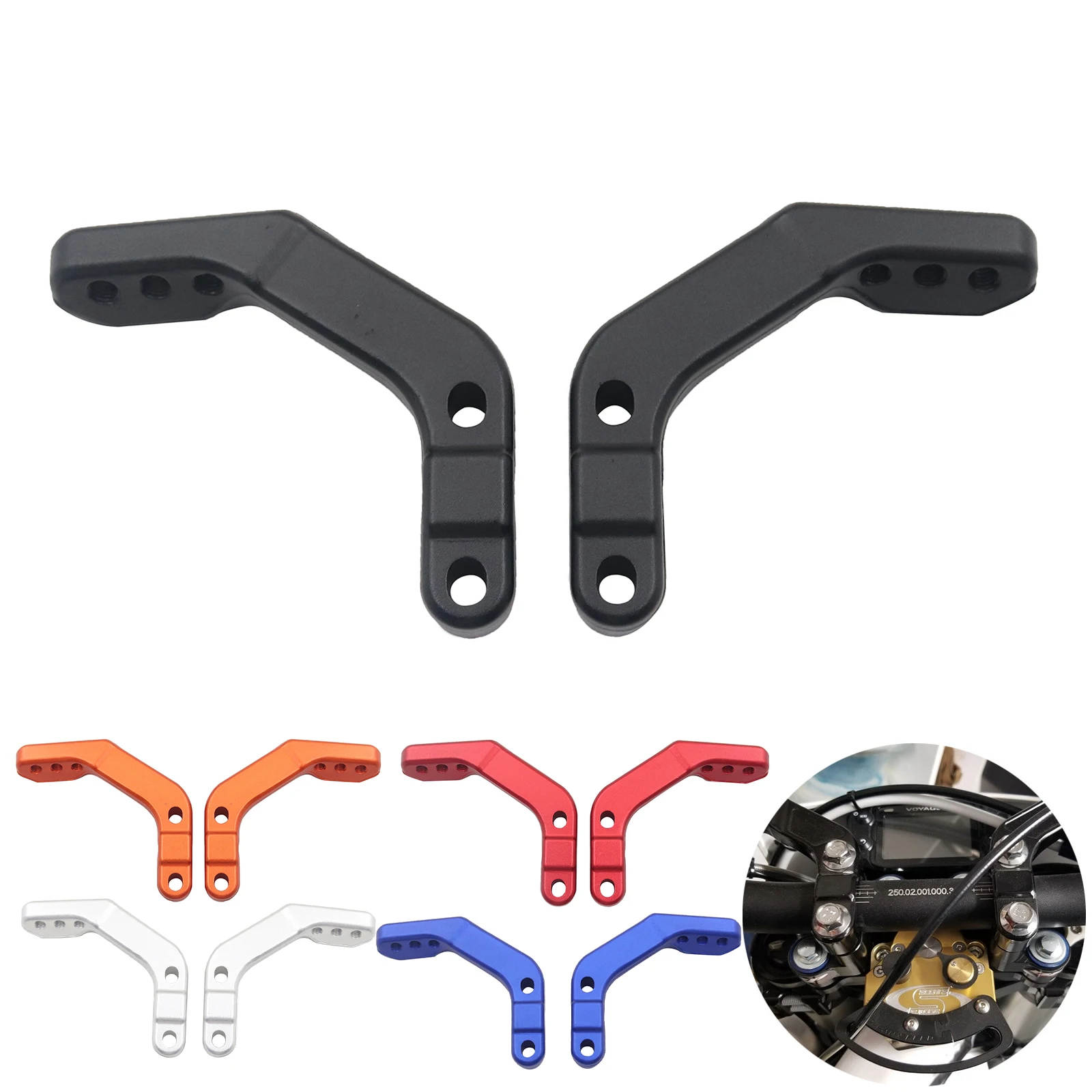 Motorcycle Handguard Support Bracket Mount 28mm Handlebar Guard Clamp Universal For HONDA KTM EXC YAMAHA KAWASAKI RMZ Motocross
