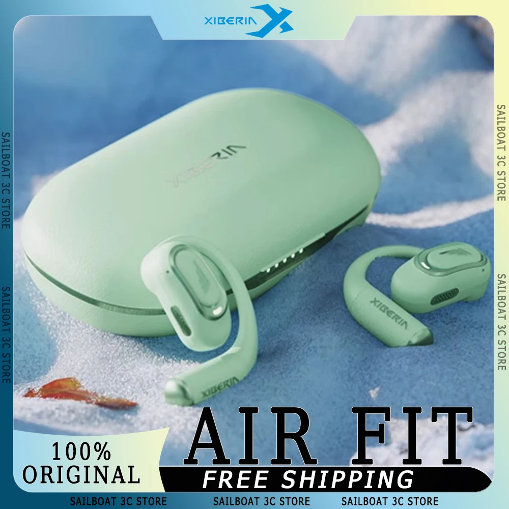 

XIBERIA Air Fit Wireless Bluetooth Earphone AI Noise Reduction Long Battery Life IP54 Waterproof Customized Open Sports Earbuds