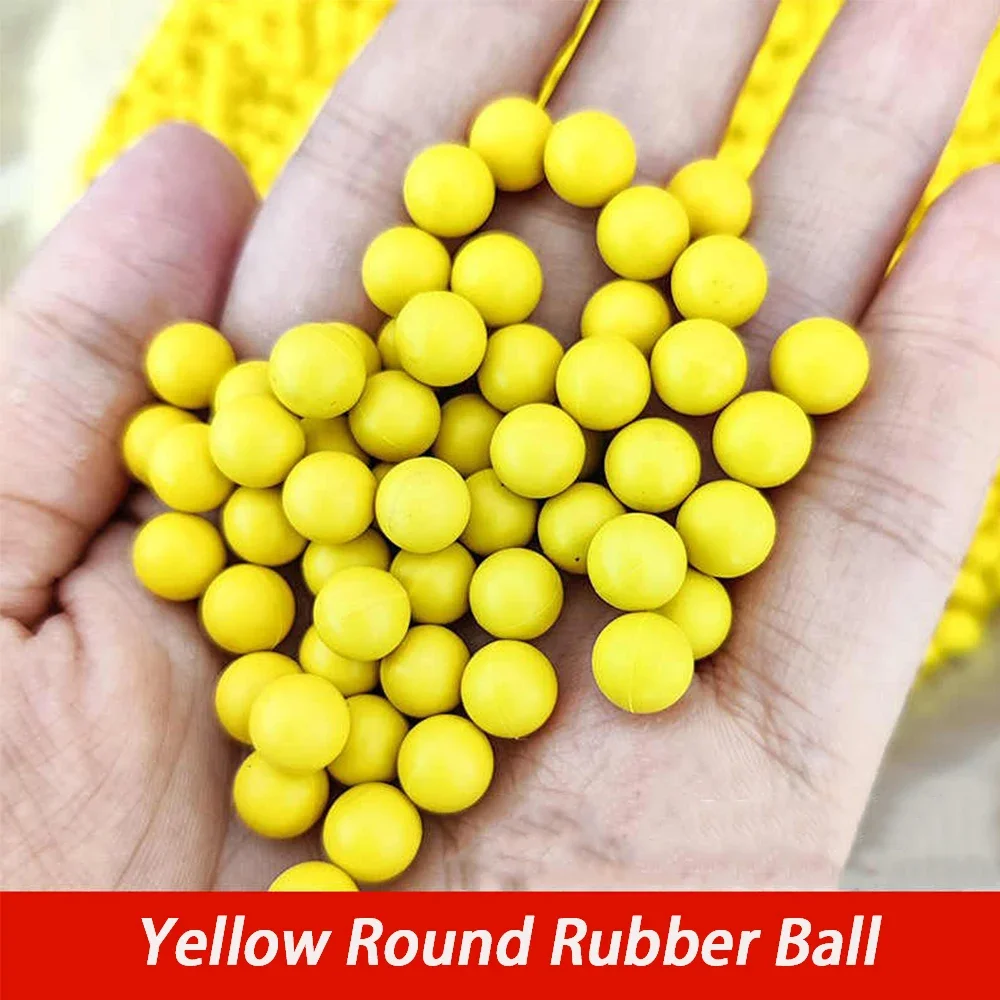 Dia 6mm 6.8mm 7mm 8mm 8.3mm 8.5mm Yellow Round Solid Rubber Ball Sealing Rubber Ball Industrial DIY Parts