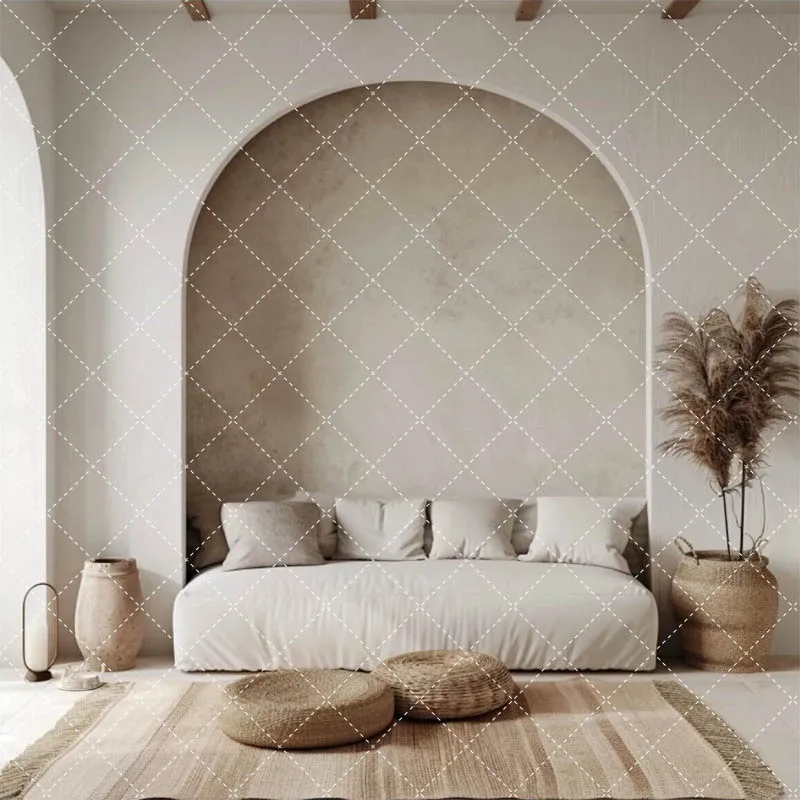 Фон с арочными дверями Mehofond в стиле бохо, трава для беременных, портретная студия для взрослых, винтажный художественный текстурный фон для фотосъемки