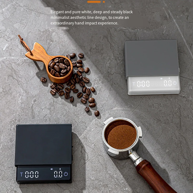 Personal Electronic Scale For Coffee Household Coffee Scalegram Weight Chronograph Scale Kitchen Scale Waterproof Mini