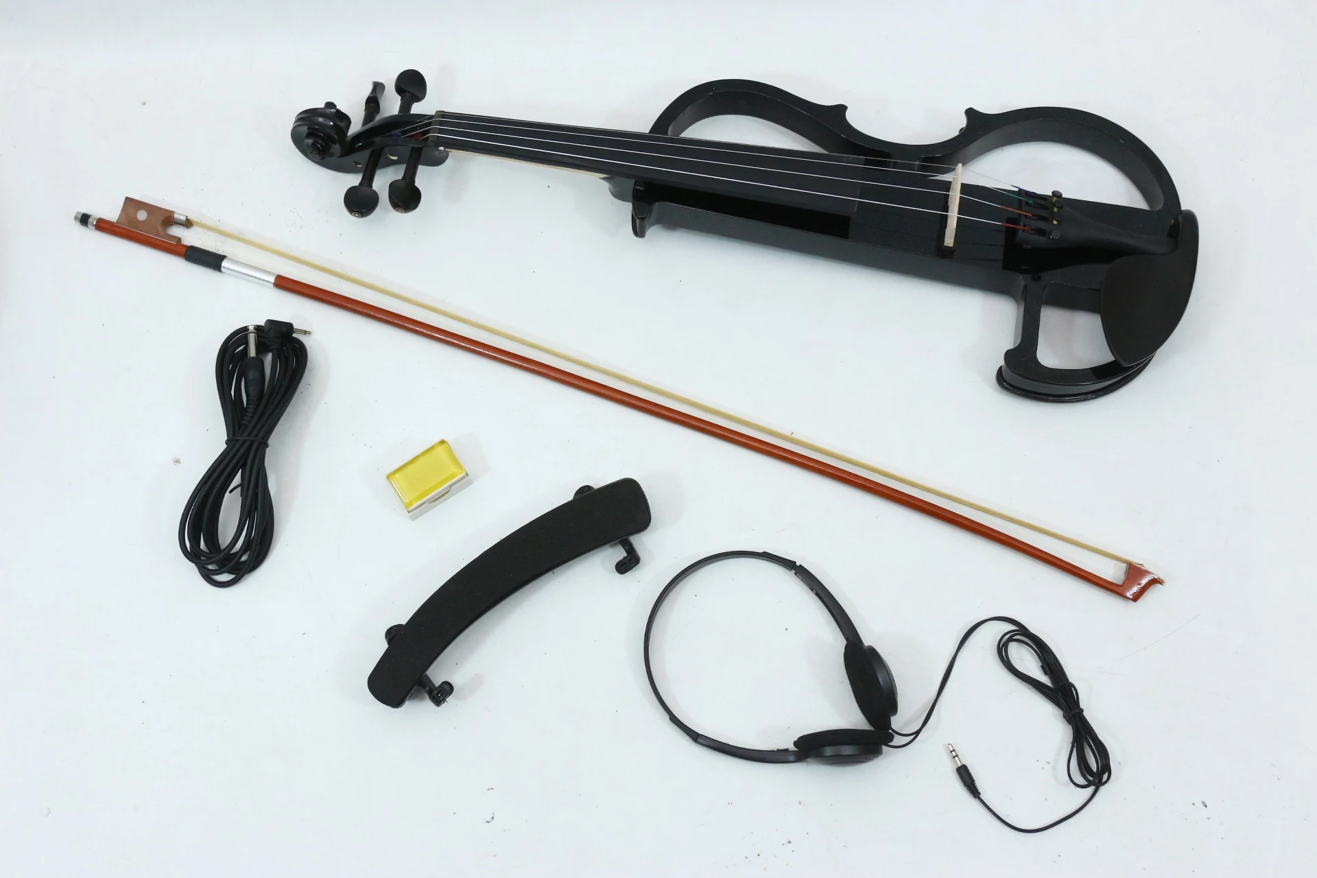 

4 String Electric Violin New 4/4 Flame guitar shape Solid wood Powerful Sound fret 5-18#