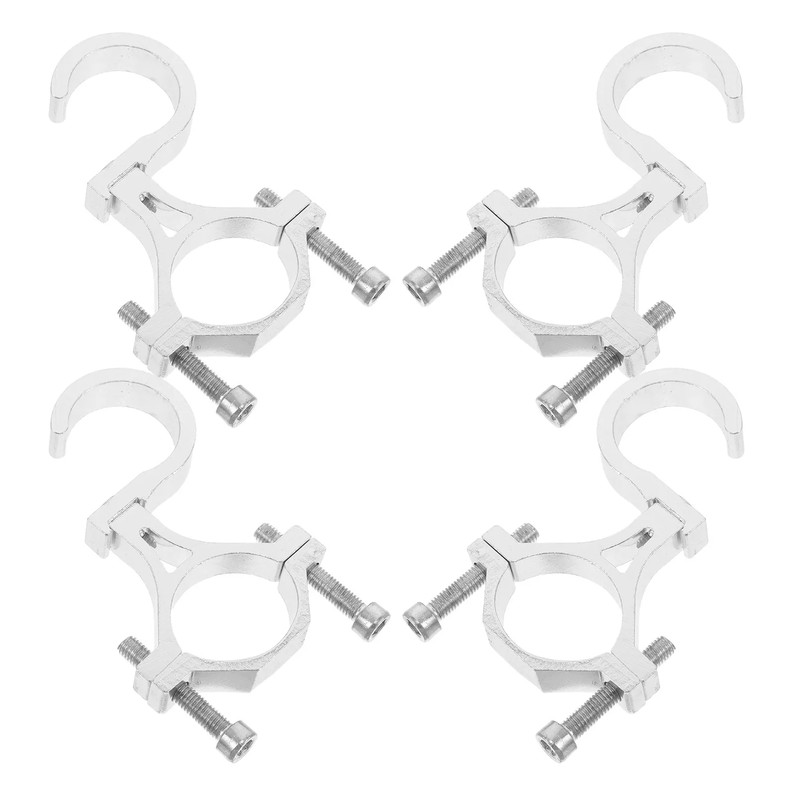 4 Pcs Wheelchair Hook Electric Scooter Bag Handlebar Hooks Hanger Mounting Bracket