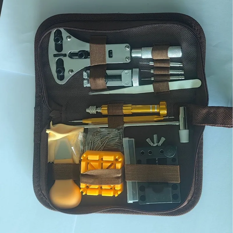 Watch repair kit Hardware tool set 49-piece set Watch cover opener removal