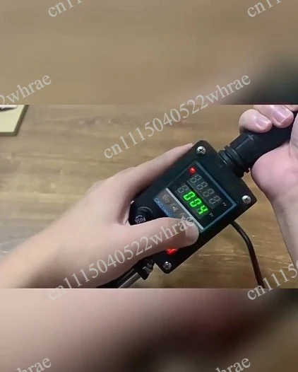 Handheld Copper Mold Hot Stamping Machine for Embossing Wood Leather Plastic  Cake Embossing Machine for Logo and Label Imprint