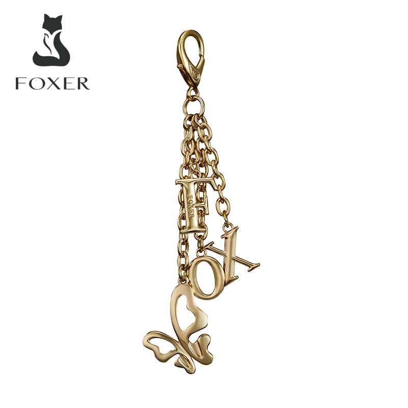 Foxer Pendant & Keychain for Crossbody Shoulder Bags HandBags Metal Pendant Bag Accessories Key Chains