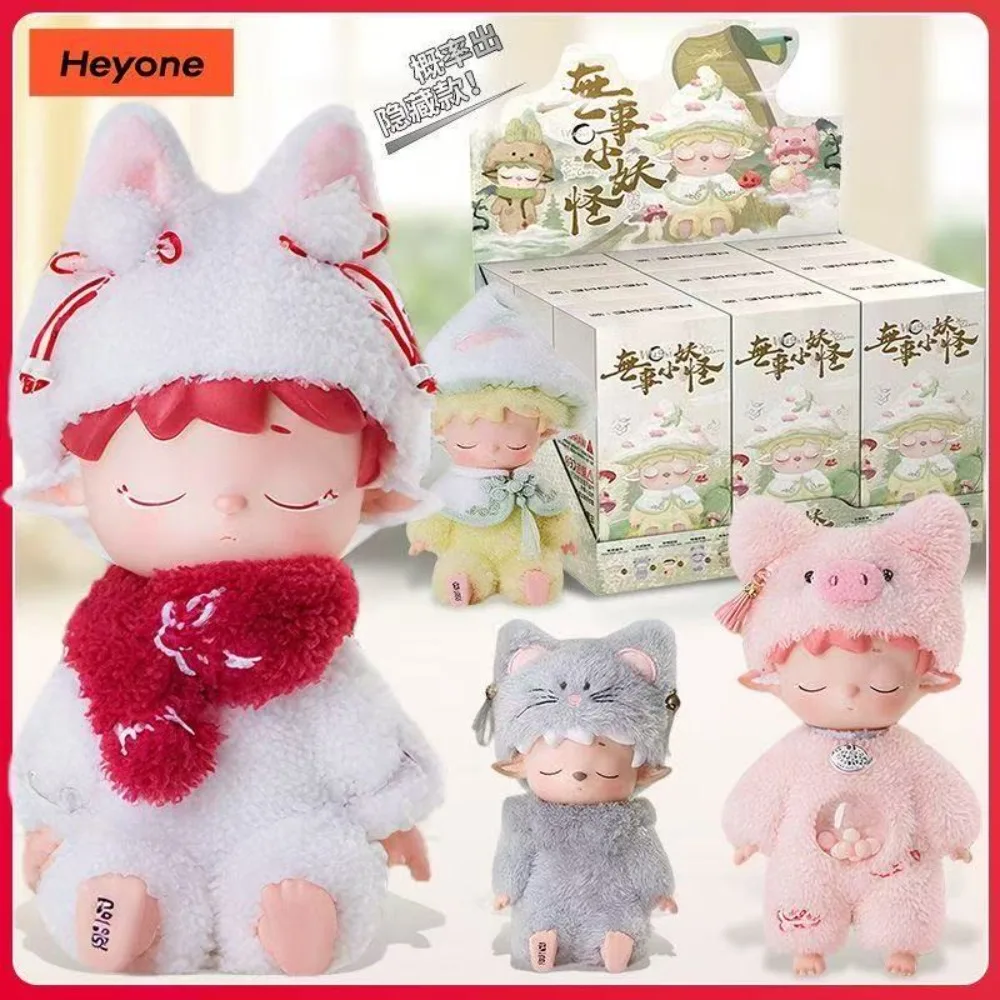

Heyone MIMI Wu Shi Xiao Yao Guai Series слепая коробка Mystery Box куклы Kawaii экшн аниме фигурка слепая коробка игрушки подарок