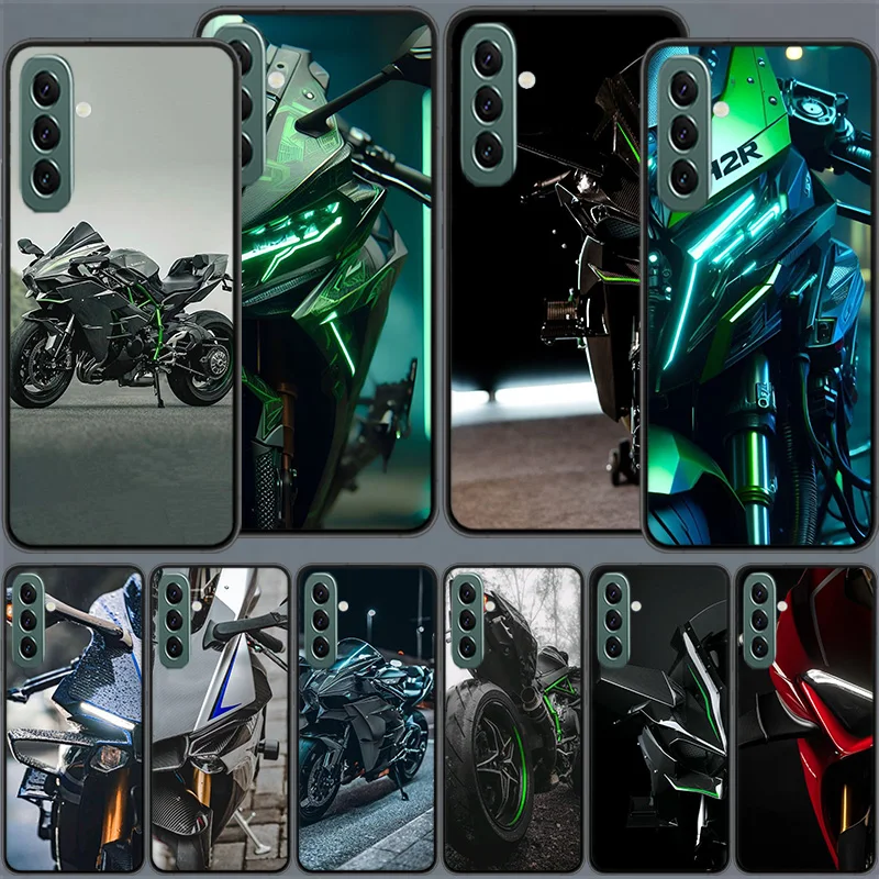 Luxury Car Motorcycle H2R Phone Case for Samsung A54 A14 A24 A34 A17 A37 A57 A55 A35 A25 A15 A07 A05S A04S A12 A22 A32 A52S A72