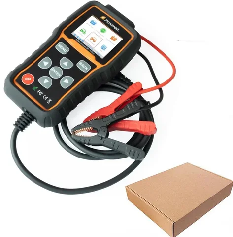 Тестер батареи Foxwell BT715 Plus, 12 В и 24 В, анализатор гелевой батареи AGM EFB, обновление цветного экрана для BT100 и BT705
