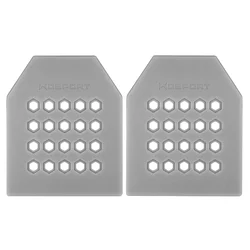 Placas tácticas EVA ultrafinas antichoque para chaleco de caza