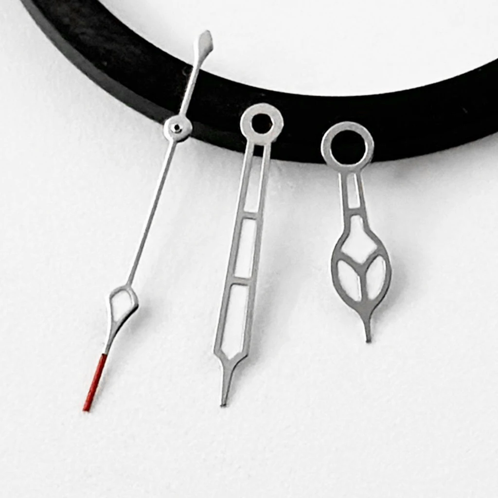 NH35 Silver Gold Black Rose Gold Hands Green Luminous Fit NH35/NH36/4R/7S Movement Replacement Parts Watches Pointers