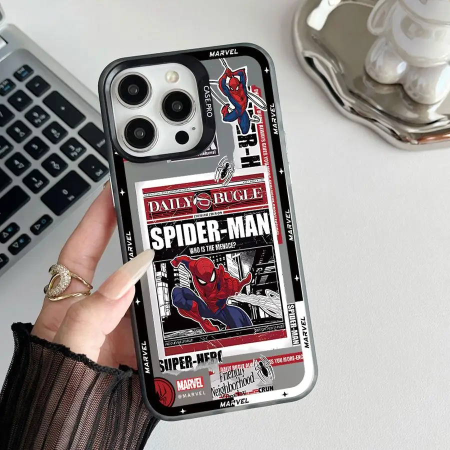 Cool Spidermans Hot Phone Case For IPhone 17 17e 16e 16 15 14 13 12 11 Mini Pro Max X XR 8 7 Air Plus Anti Fall Matte Back Cover view 2