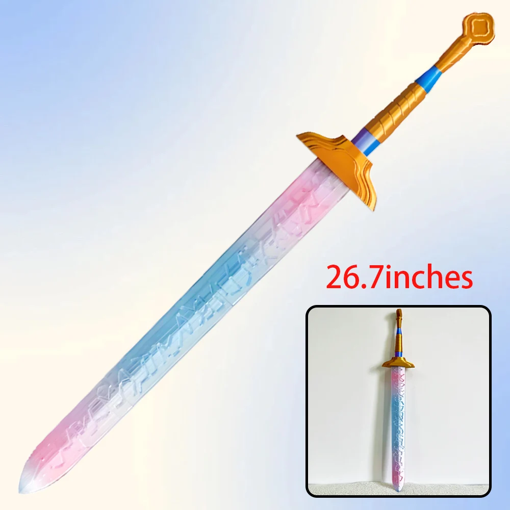 Espada de cazador de brujas Rumi, armas de Cosplay, accesorios de juego de rol para niña, ídolo de grupo, accesorios de disfraz de Carnaval de Halloween, Navidad