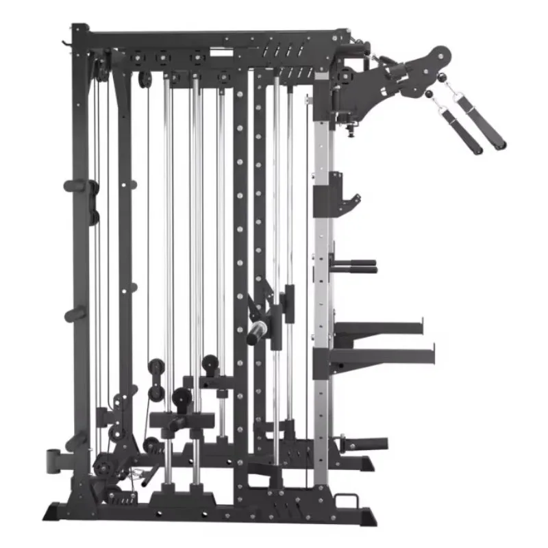 Unisex Home Steel Gym Rack, Multi-Functional for Squat, Arms & Chest Workouts