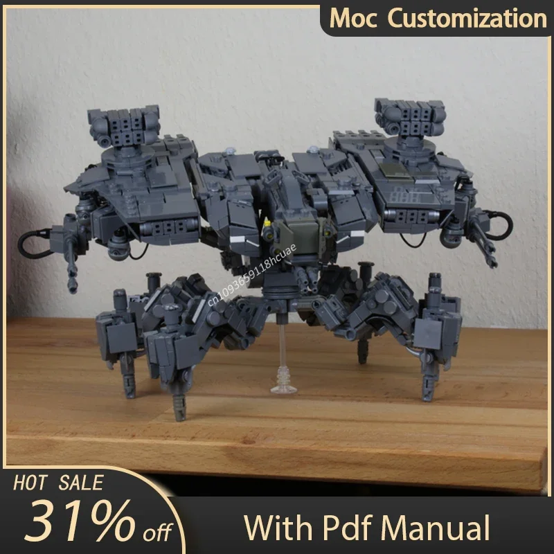 

1573pcs Moc Games Model Space Horizon Zero Dawn Deathbringer Robot Building Blocks Creative Assembly Bricks Toys Kids DIY Gifts