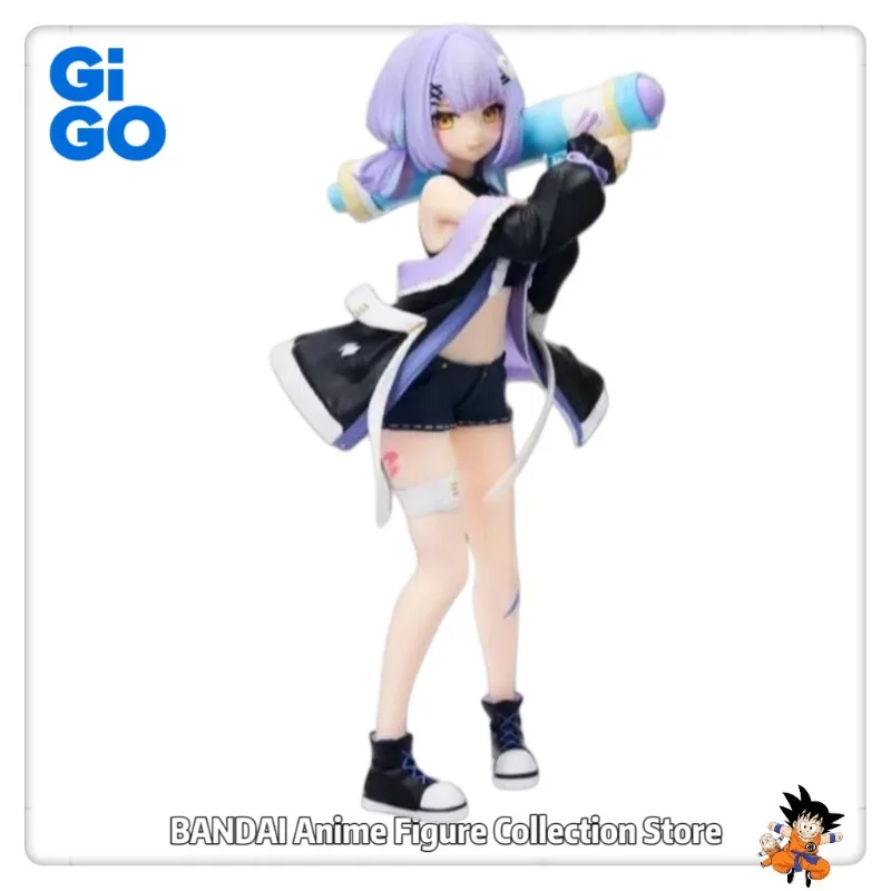 

In Stock Original GIGO Buspop! Scale Figure Play with Paint Runa Shinomiya Gift Toys Decoration Model Collection Height 20 Cm