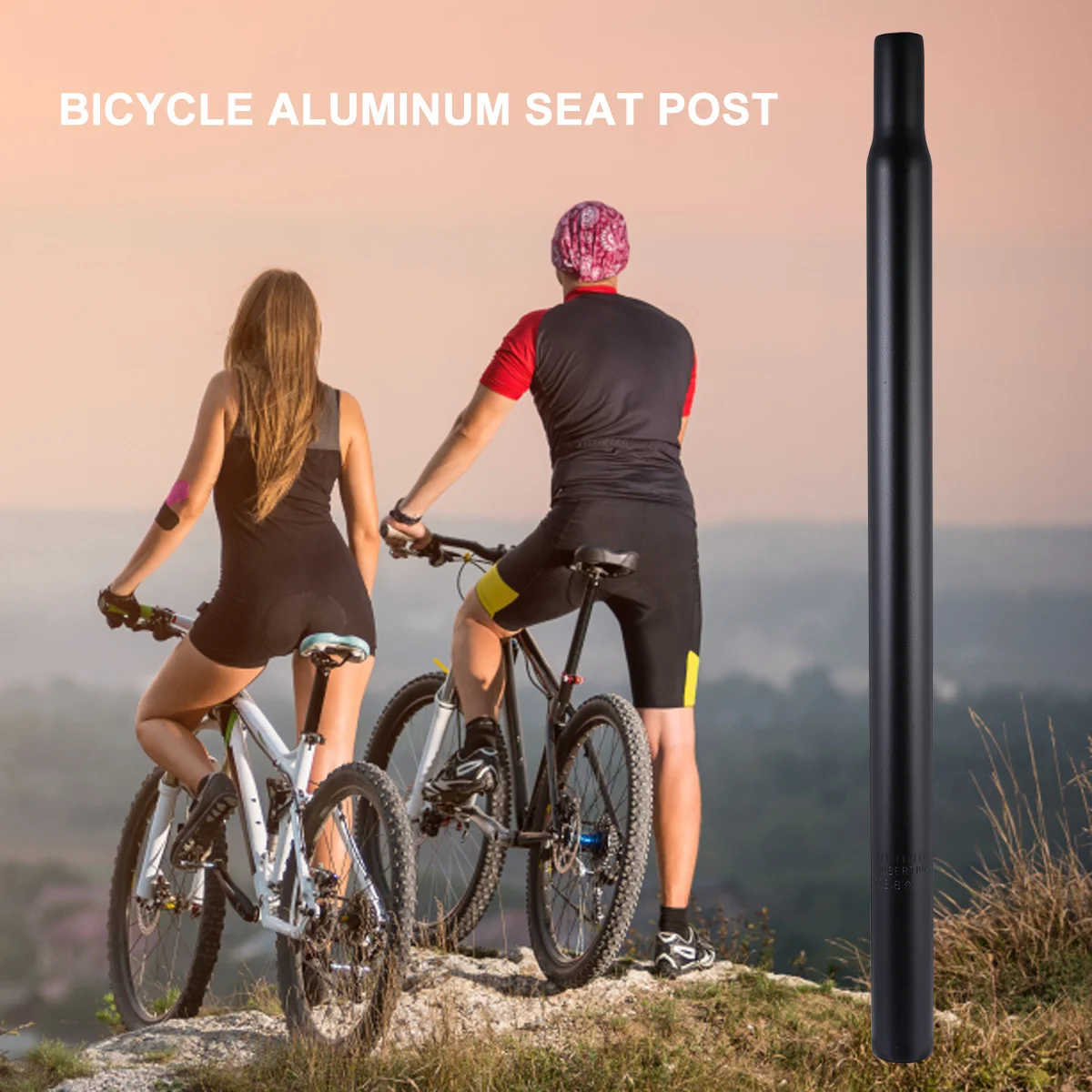 

Aluminium Alloy Seatpost Thickened Pipe Wall Durable Bike Seat Post For Mountain Road Bikes Seatpost