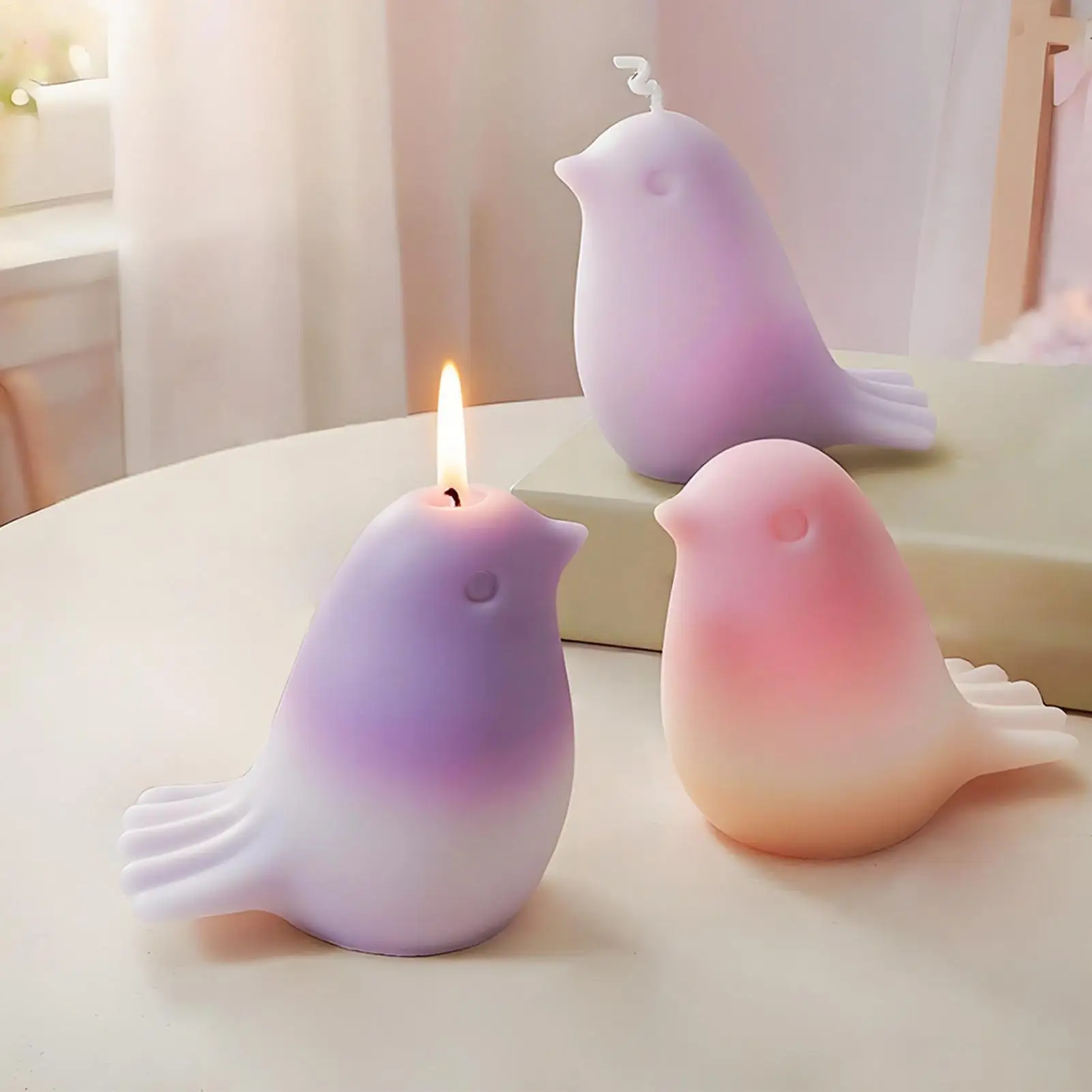 

Resin Molds 2-piece Easy Release Bird Design Epoxy Moulds Bird Resin Mold For Themed Events Workshops Enthusiasts Workshops