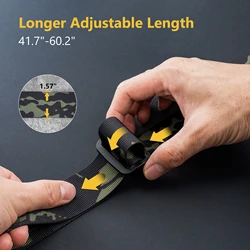 Eslinga táctica oculta 2 puntos para rifle – Anclajes M-LOK QD