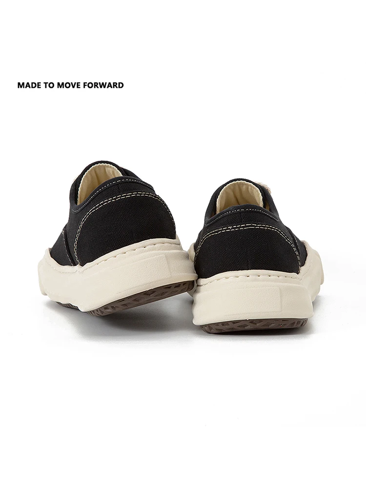 أحذية CNMADE ذات نمط فريد، أحذية صيفية ذات نعل سميك لزيادة الطول، أحذية قماشية للجنسين بأسلوب ياباني، أحذية عصرية قابلة للتنفس