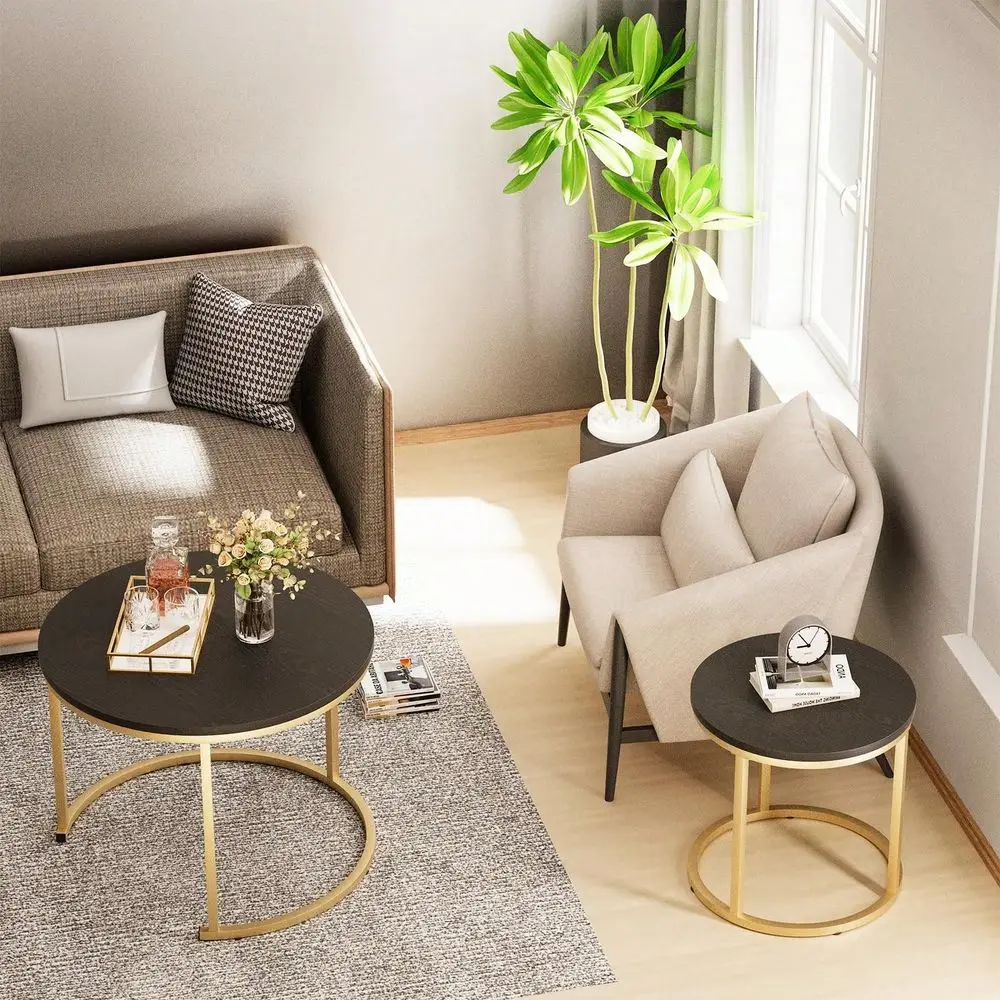 

Set Nesting Coffee Table Modern Living Room Coffee Table Sets