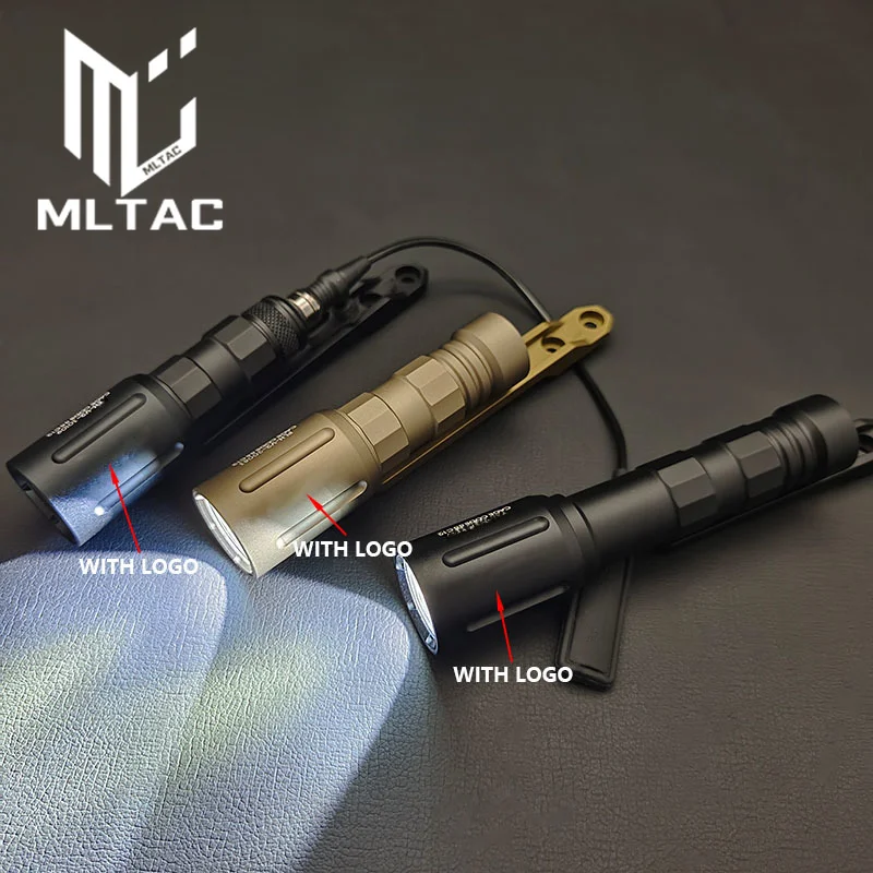 

Tactical V2 Weapons Flashlight Momentary Constant Remote Pressure Switch And CNC Extension Mount Combination Set For MLOK System