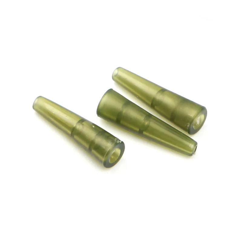 50Pcs Gummi Schnell Ändern Haken Hülse Schlauch Anschlüsse Angelschnur Haken Hülse Linie für Haar Ronnie Rigs Angeln Zubehör – Detail 3