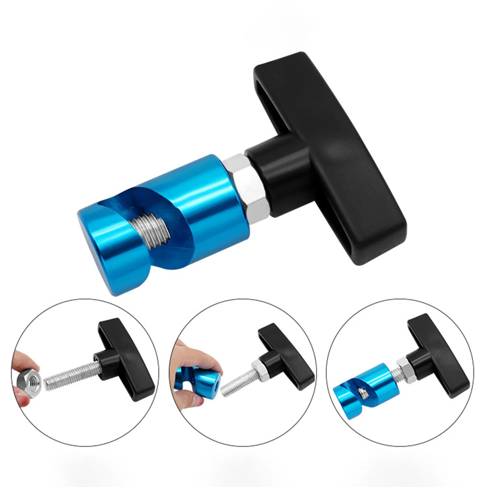 

Car Hood Lift Bar Anti-clamping Device Easy Installation Hood Clips Support Rod Allow Access to the Engine Compartment
