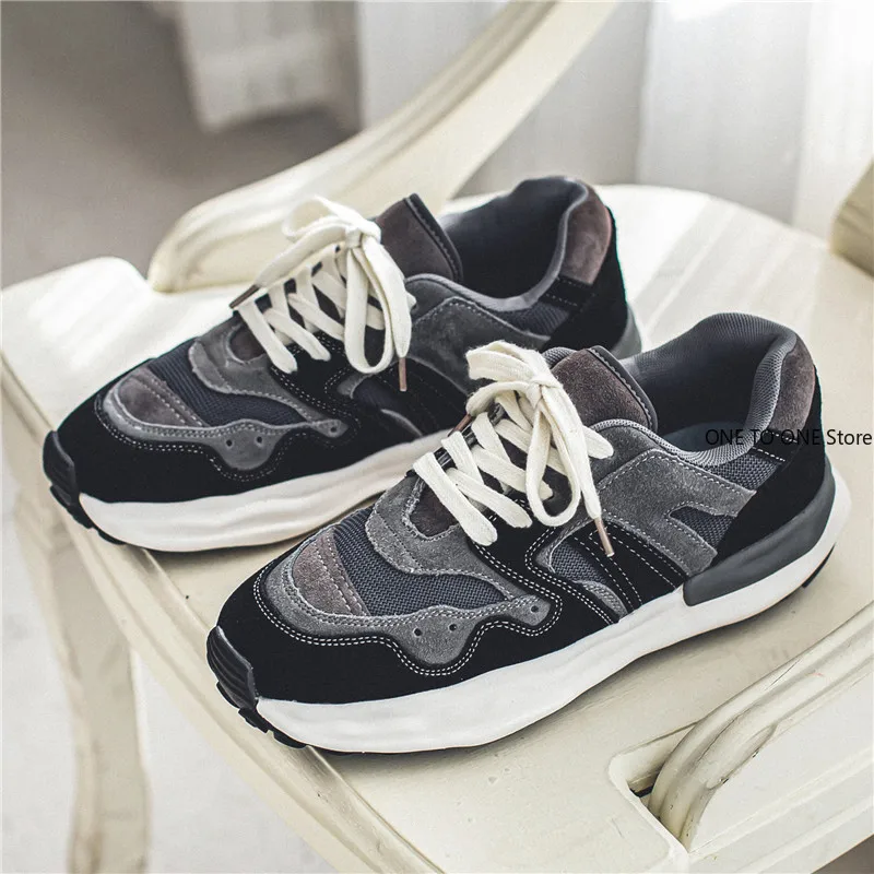 

Maden Workwear Mihara Yuyasu Dissolved Law Training Shoes Thick-soled Versatile Retro Sports Shoes Casual Men's Shoes Winter