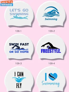 Silikonowy czepek pływacki dla dorosłych unisex Wodoodporne, wygodne czepki pływackie z długimi włosami i uszami Profesjonalne czepki pływackie