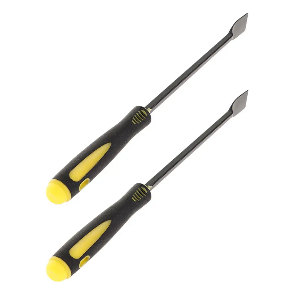 2Pcs Cleaning Scraper Cylinder Oil Sealant Remover Heavy-Duty Metal Razor Scraper for Home Professional Use Glass Adhesive