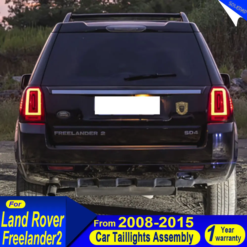 

Car taillight for Land Rover Freelander 2 Taillights Assembly 2007-2015 Modified LED Rear Lamps Driving Light Turn Signal