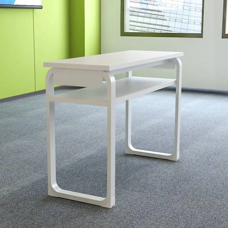 

White Modern Nail Desk Minimalist Vanity Professionals Metal Manicure Table Simple Portable Manicure Tafel Furniture HD50ZJ
