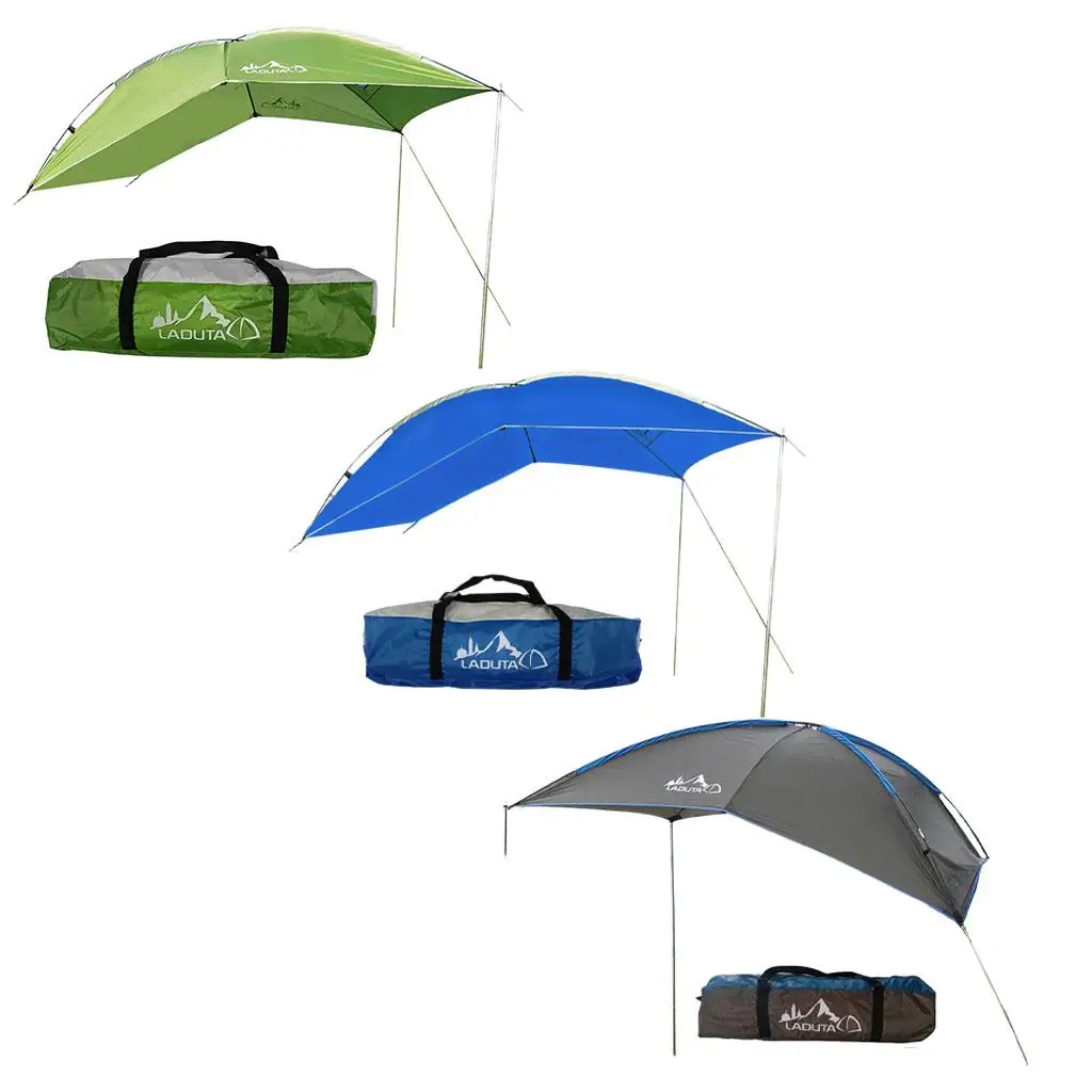 Waterproof SUV Trunk Tent Car Tail Self-driving Picnic Barbecue Rainproof Awning Shelter Tourist Tent Vehicle Rear Canopy Beach