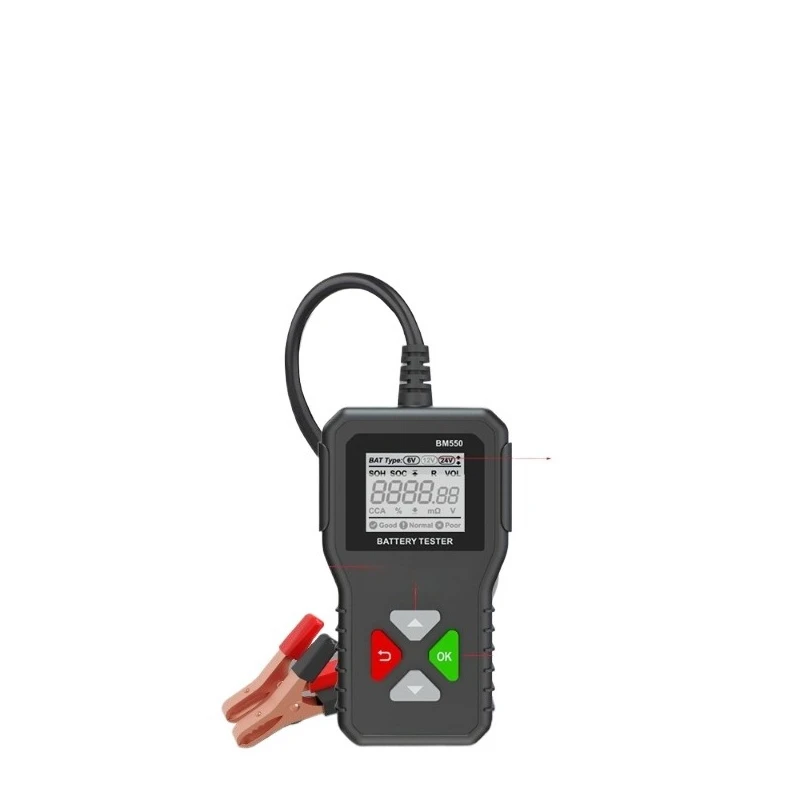 ForAuto Motorcycle Electric Vehicle 6V12V24V Multifunctional Intelligent Digital Display Professional Battery Test and Diagnosis