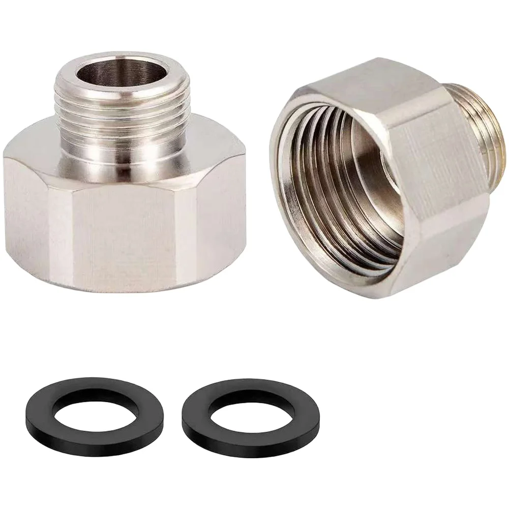 Home Improvement Copper Adapter Leak-proof Design Outer Diameter 0.54 Inch 3 8 Male 1 2 Female Compatible Fittings