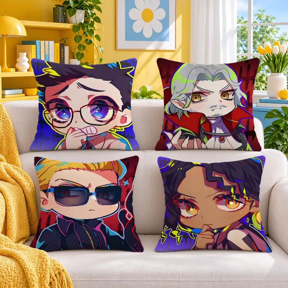game Deads By Daylight Cushion Cover Throw Pillow Short Plush Fresh Bright Cushion for Bedroom Sofa Ornament Present Gift