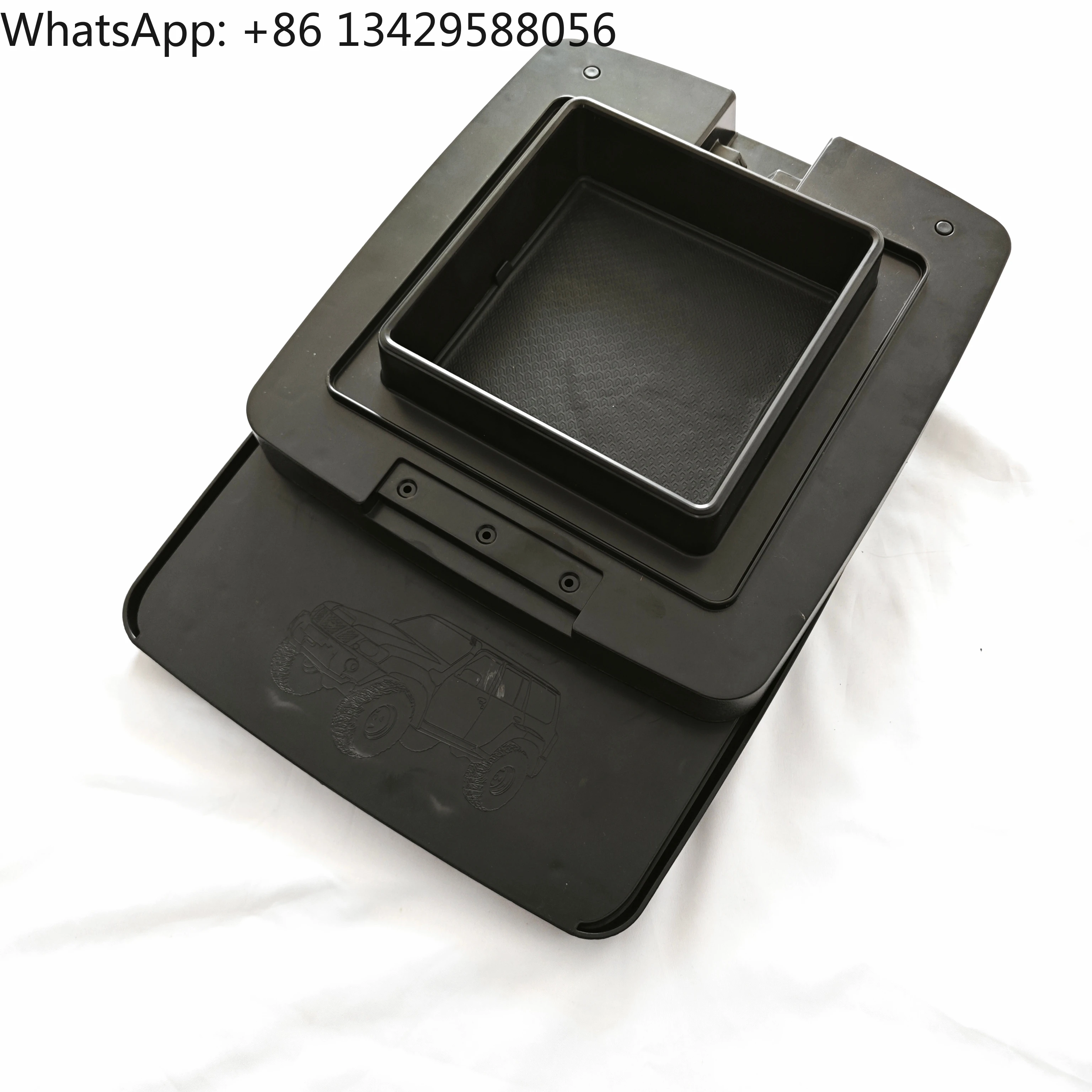 

Patrol Y61 Central Armrest Raised Modification Storage Box 2004-2024 Special Black and Blue Free Shipping