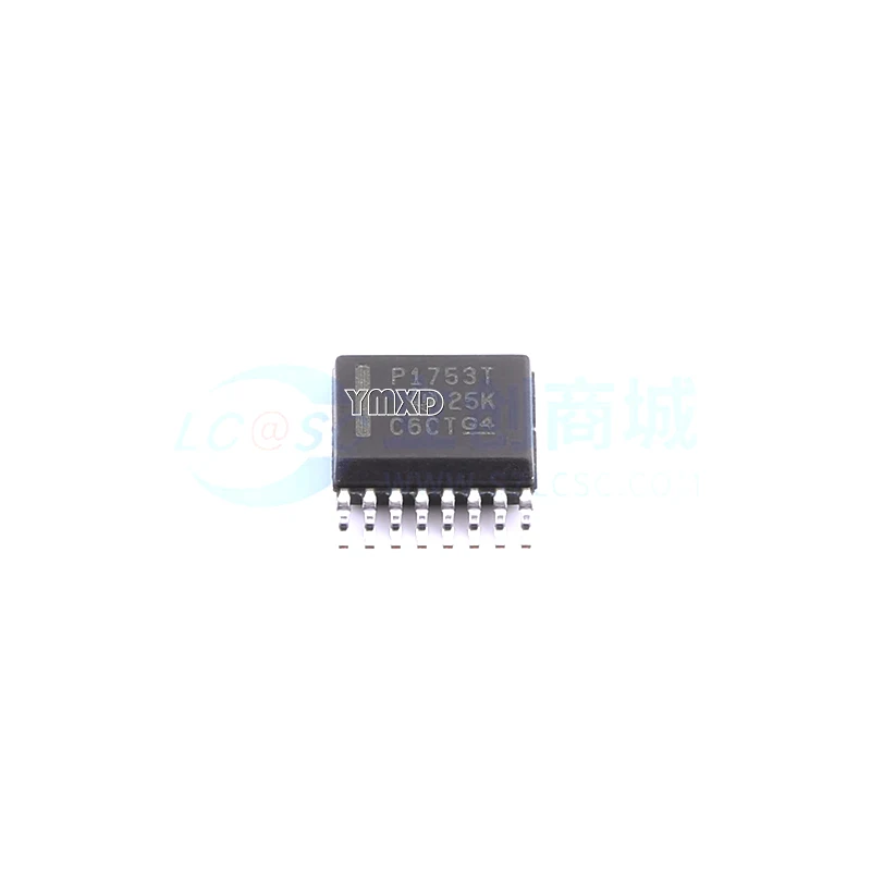 2Pcs/Lot New Original PCM1753TDBQRQ1 Silk Screen P1753T TSSOP16 digital-to-analog Converter Brand New Original In Stock