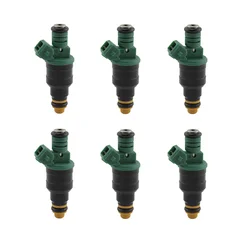 6X Fuel Injector for BMW Volvo Audi Frod Ev1 0280150558 440Cc/Min Turbo 42 Lb/Hr