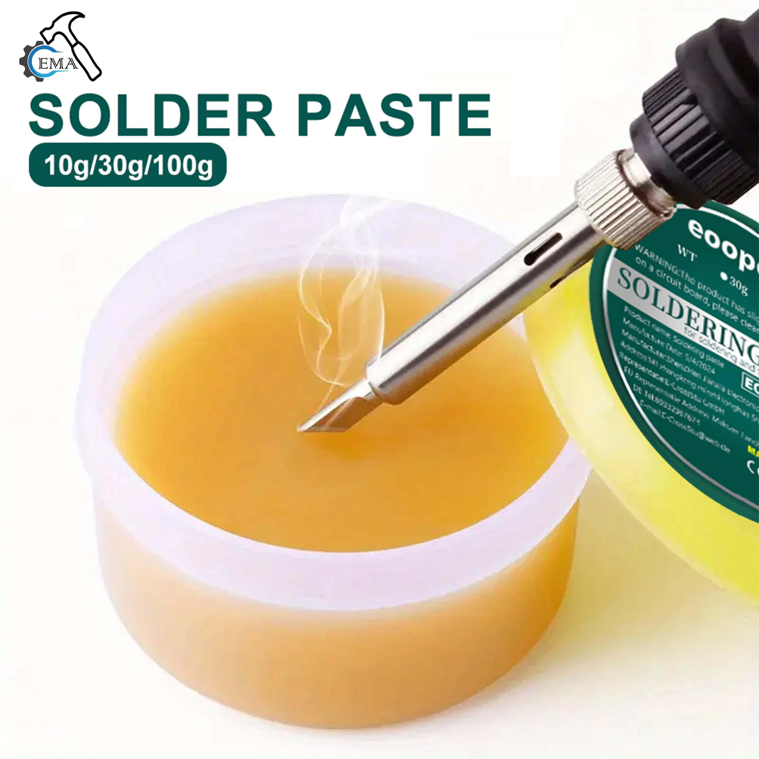 

1PC 30g/50g Professional Welding Flux Welding Solder Paste 183 Degree Medium Temperature Flux No-Clean Rosin