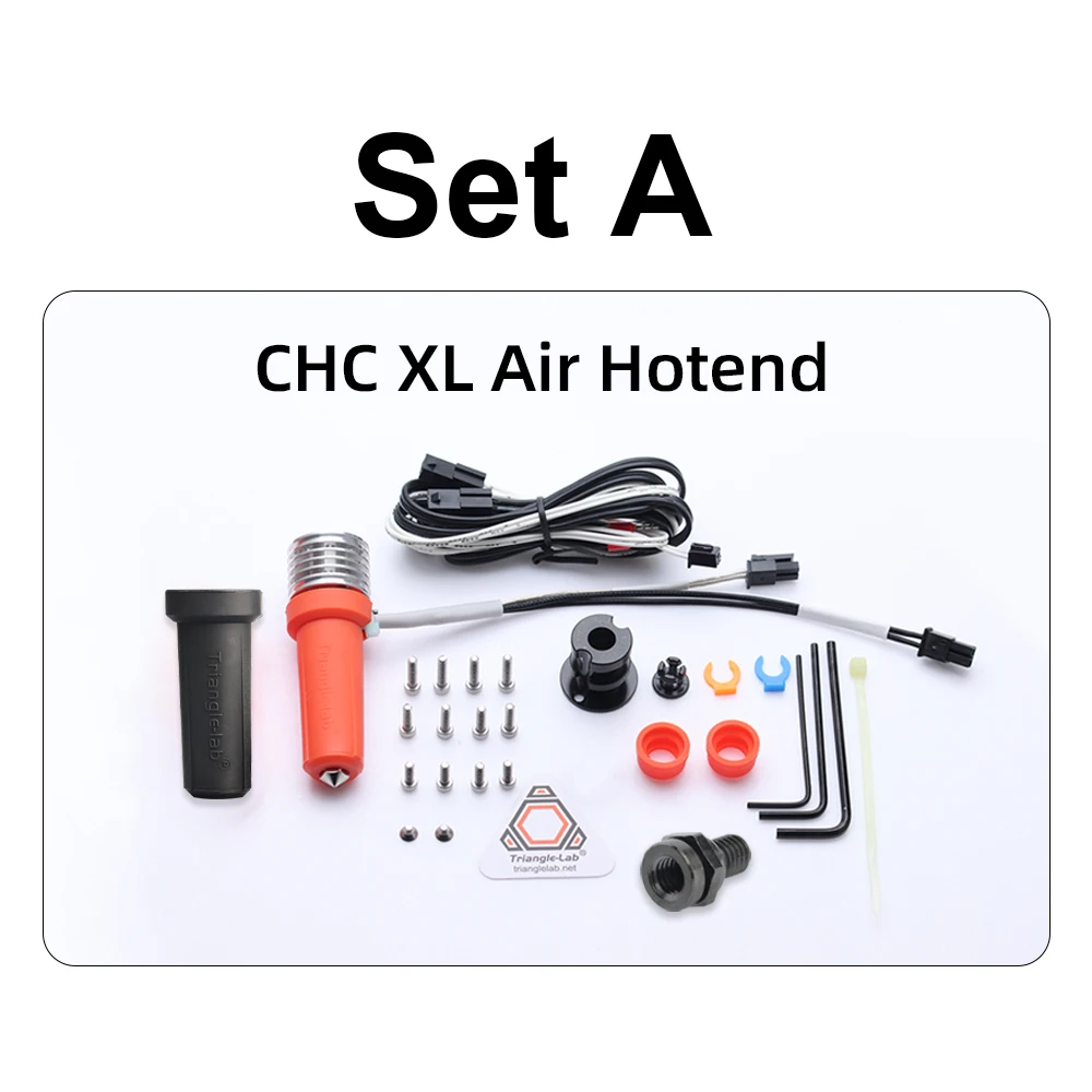 BLV ®   CHC XL Air Liquid Cooling Hotend hoge stroomsnelheid hoge snelheid slijtvaste FDM hotend Compatibel VORON Vervang Goliath