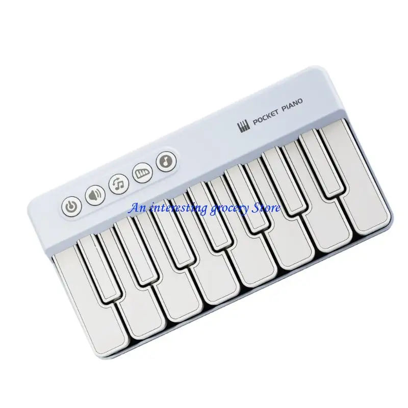 652D تعليمي موسيقي بيانو للتصميم المحمول يعزز الملمس ABS الإبداع #5