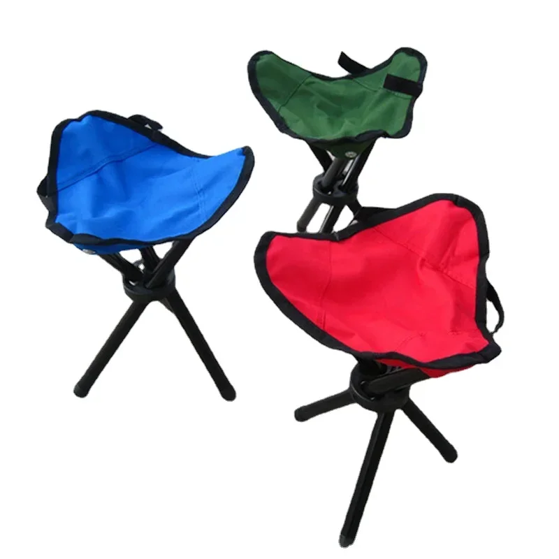 Outdoor Multi Function Portable Folding Stool Triangle stool Lightweight Ultralight Lightweight Camping Fishing Slacker Chair