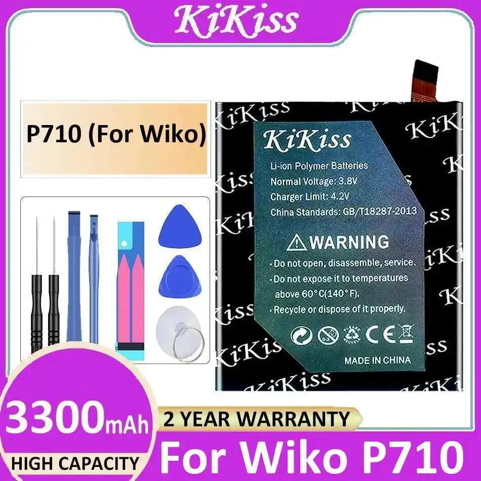

3300Mah Stable For Wiko P710 Long-Lasting Mobile Phone Battery